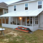 Insulated Patio Cover Before Shingles