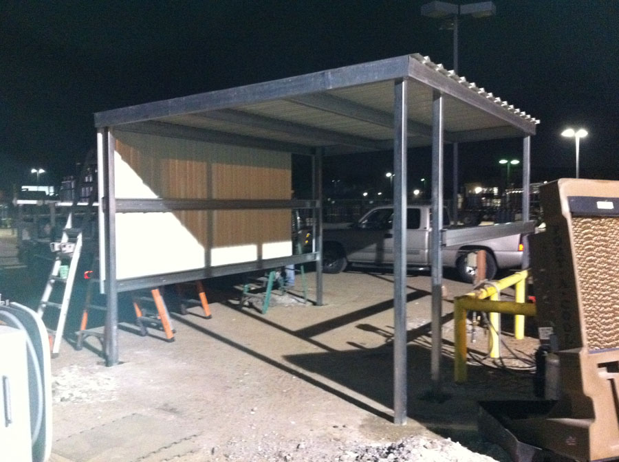 Commercial Awning Free Standing