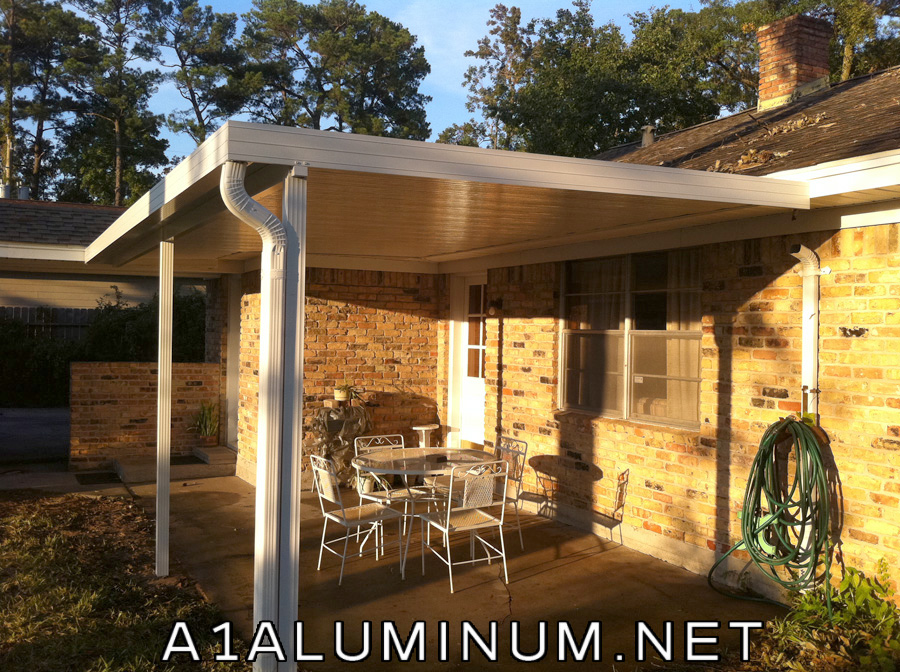Aluminum patio cover
